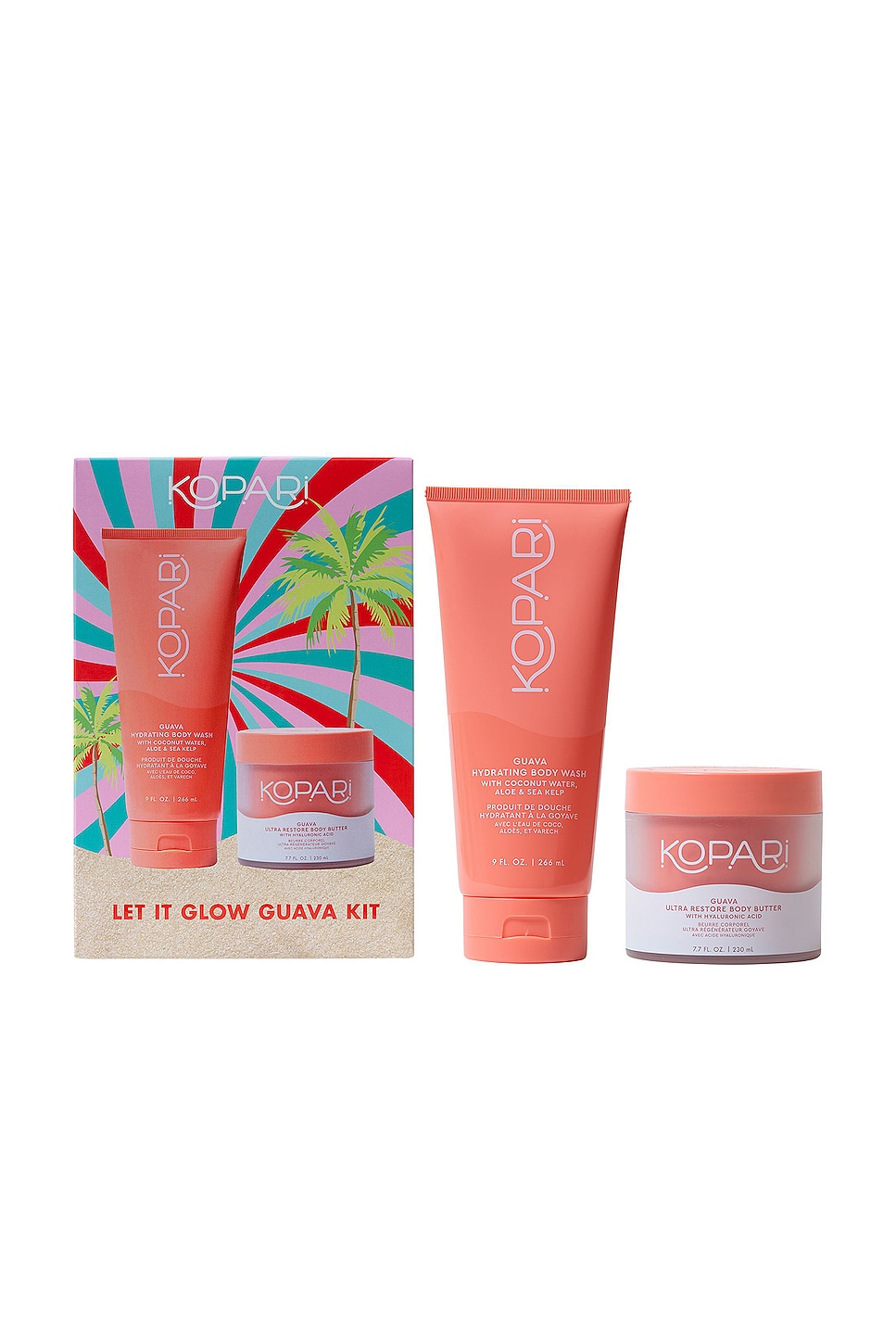 Kopari Let It Glow Guava Kit