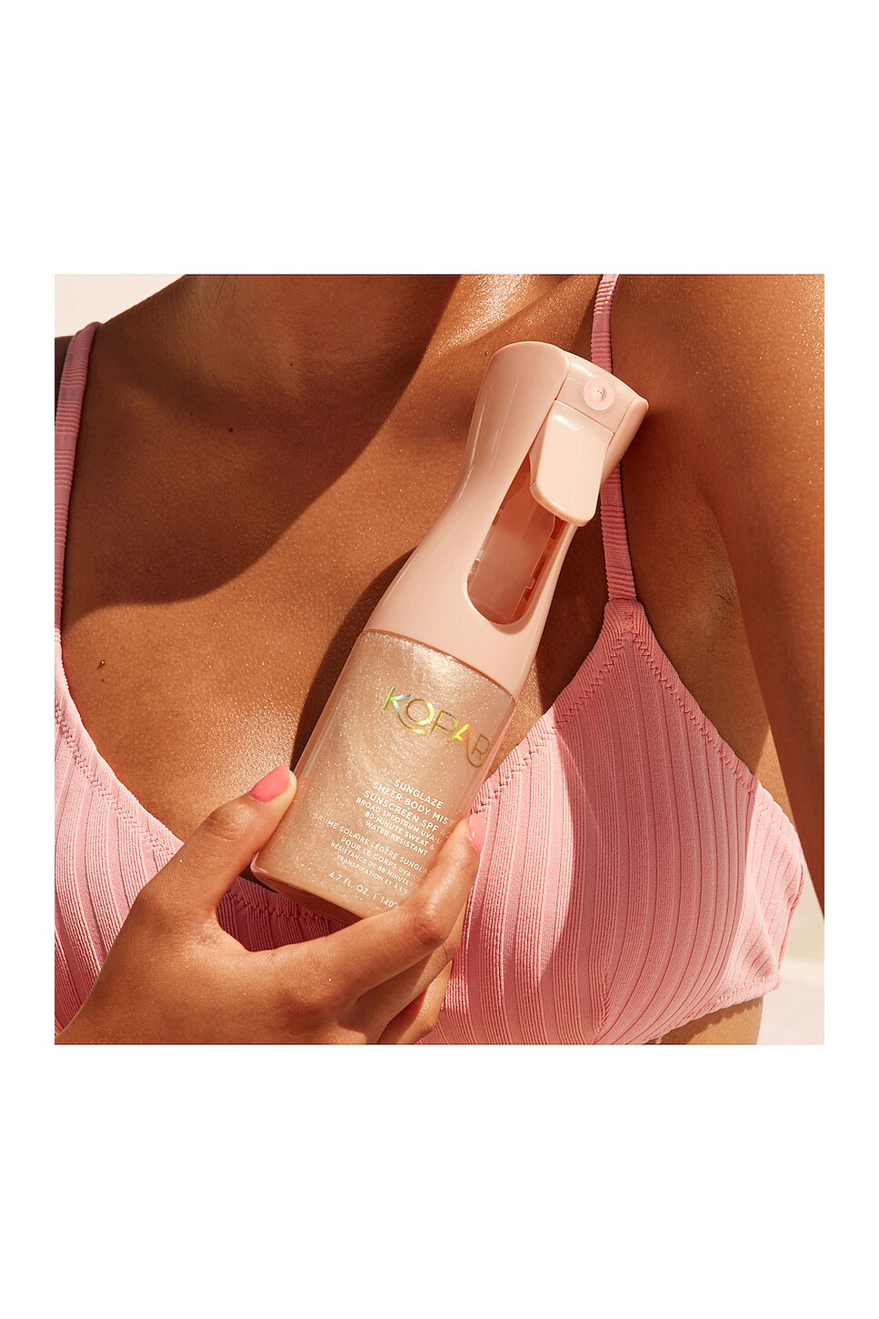 Sunglaze Sheer Body Mist Sunscreen SPF 42