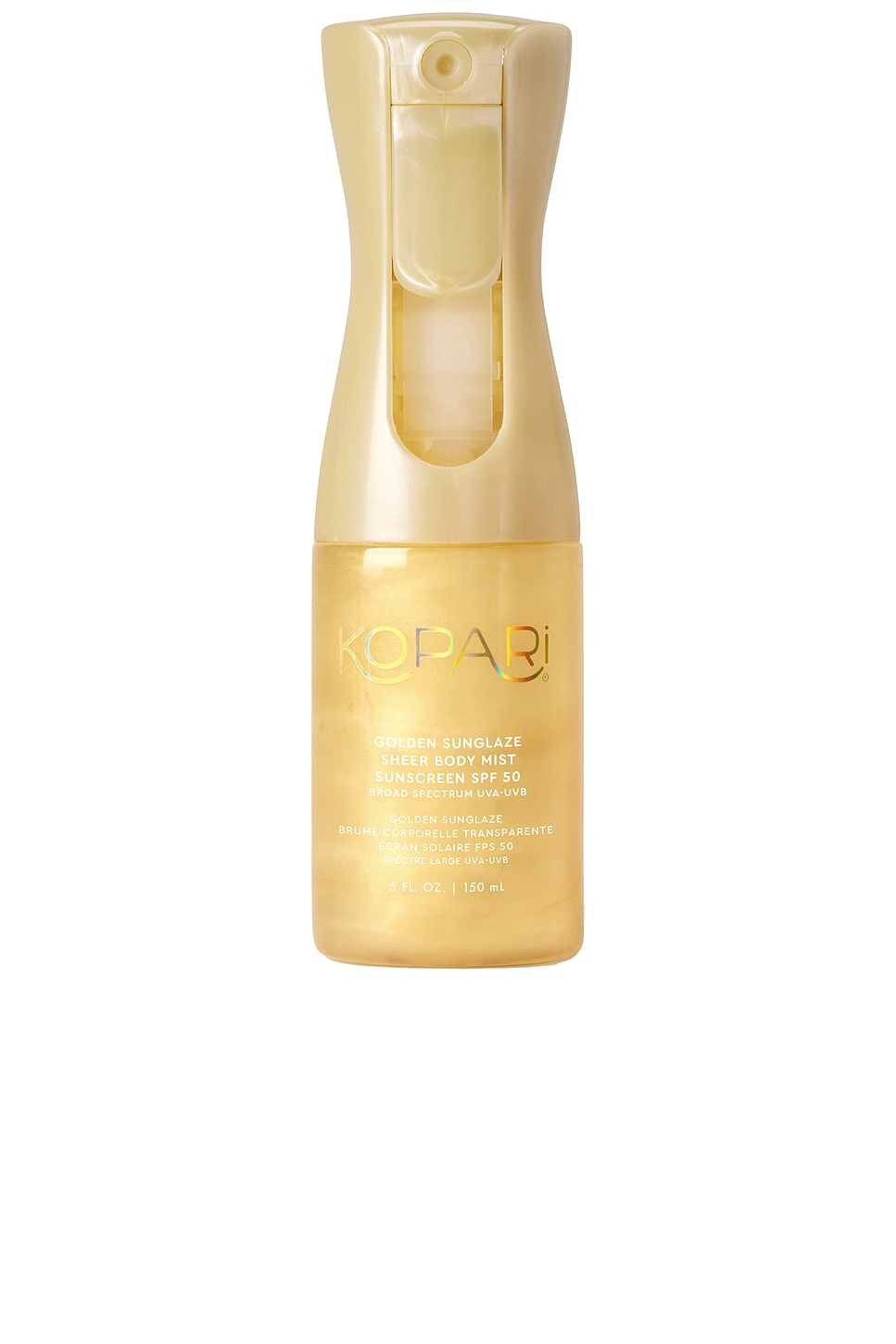 Golden Sunglaze Body Mist Sunscreen SPF 50