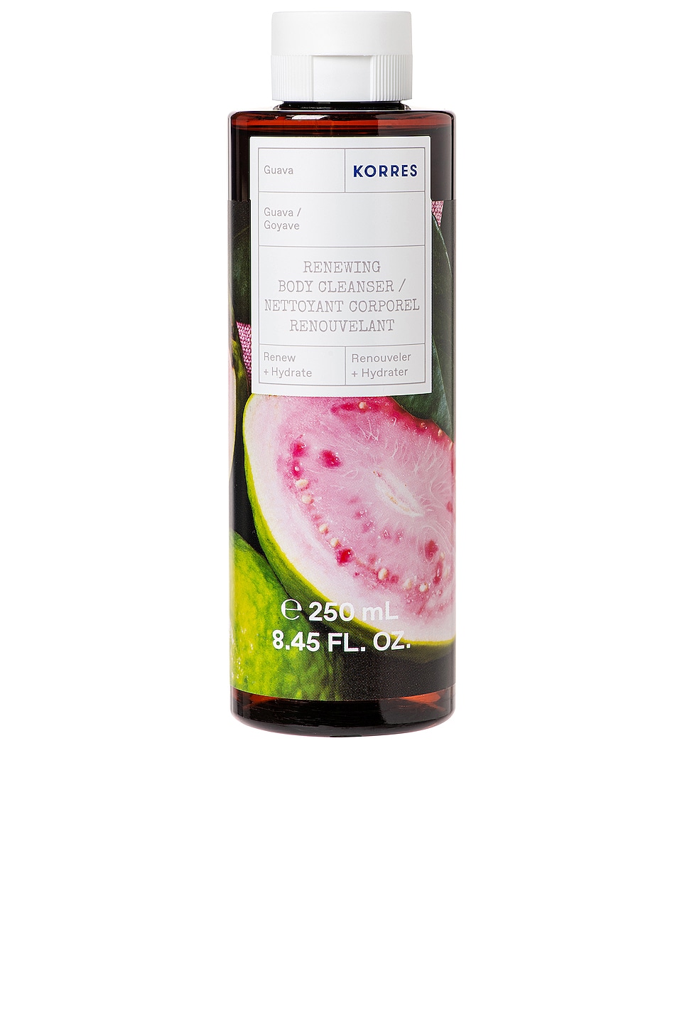 Shop Korres Renewing Body Cleanser In Guava