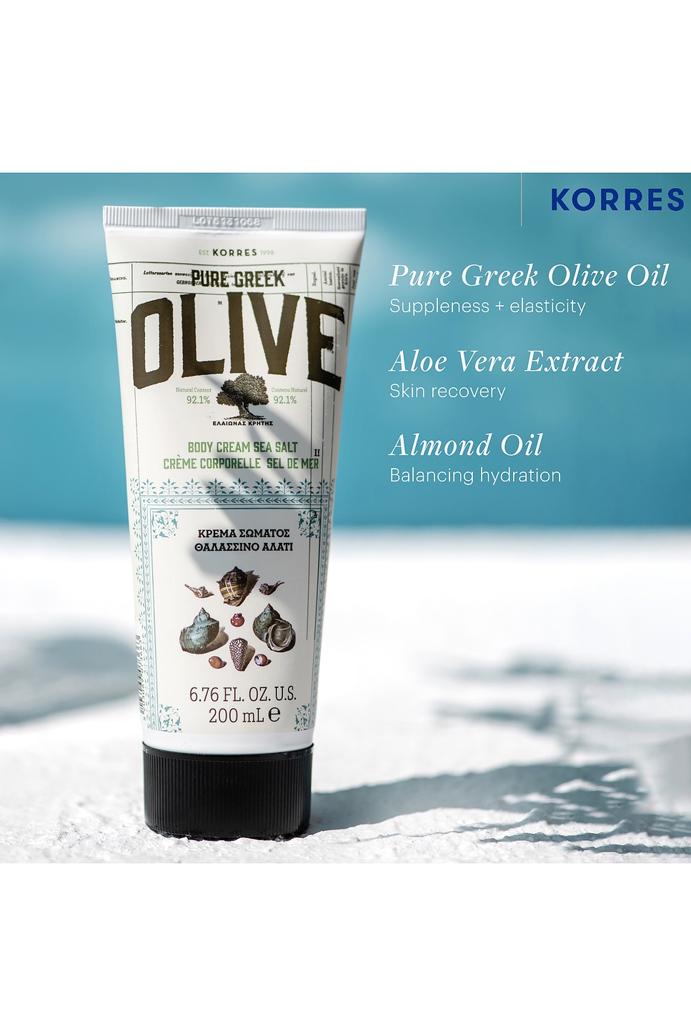 Korres Olive Body Cream in Sea Salt | REVOLVE
