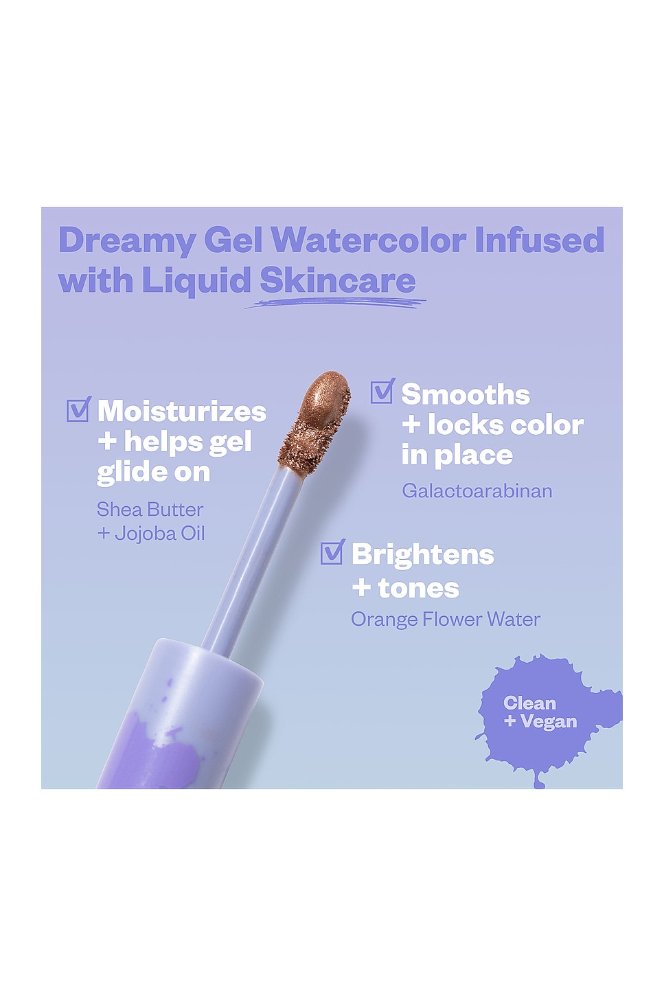 Kosas OMBRE À PAUPIÈRES 10-SECOND EYE GEL WATERCOLOR