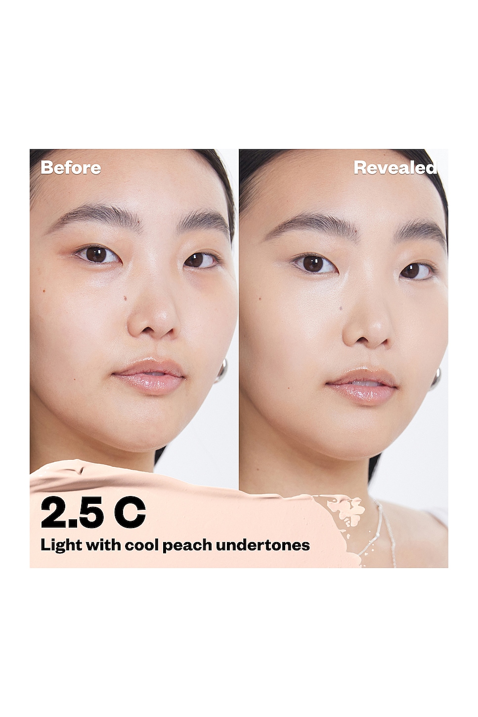 Kosas Revealer Super Creamy + Brightening Concealer with Caffeine and Hyaluronic Acid in 2.5 C