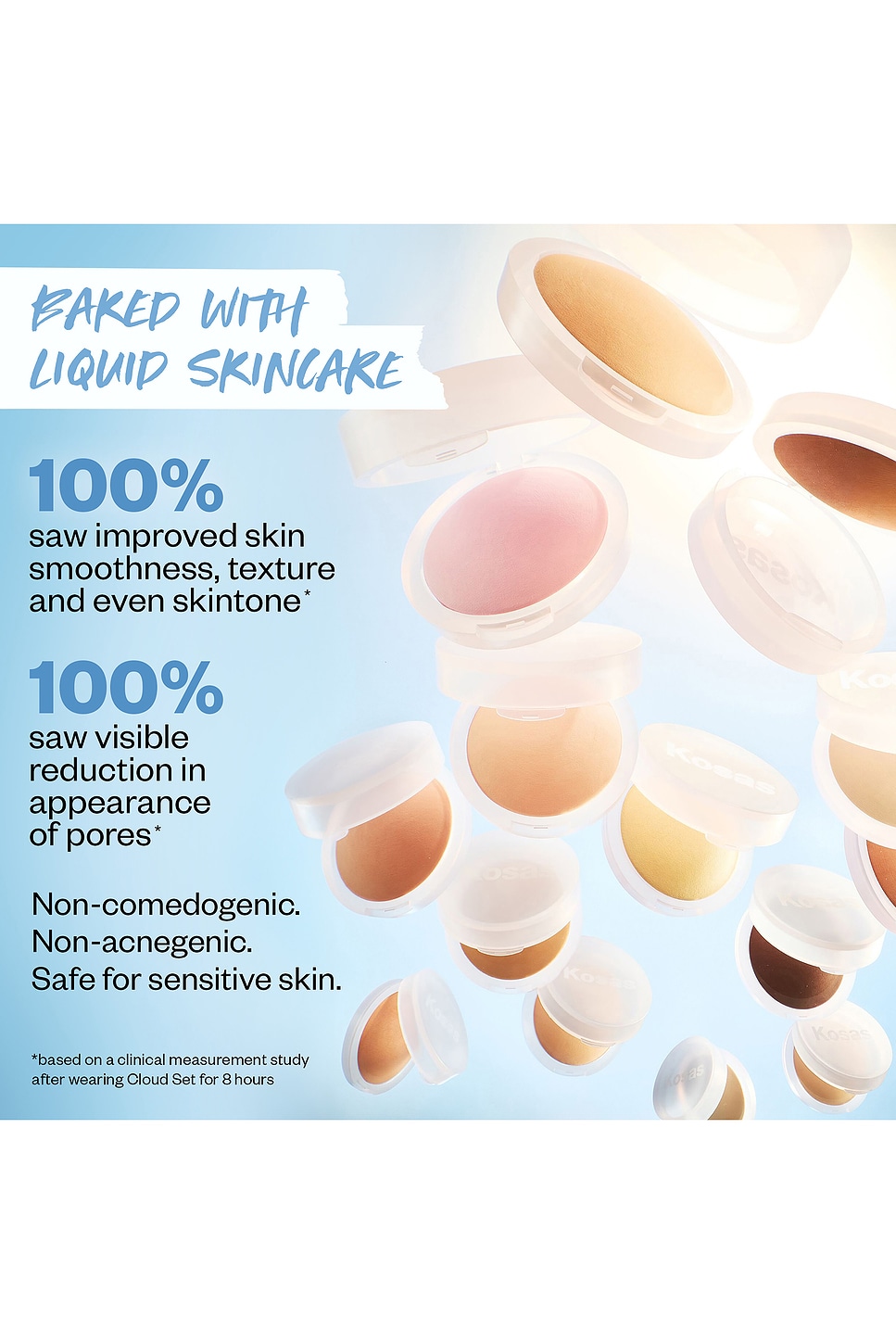Kosas Cloud Set Baked Setting & Smoothing Powder in Comfy | REVOLVE
