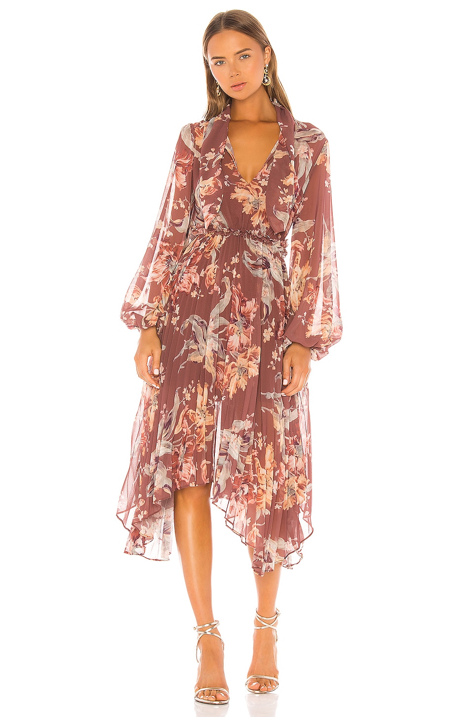 keepsake Unravel Midi Dress