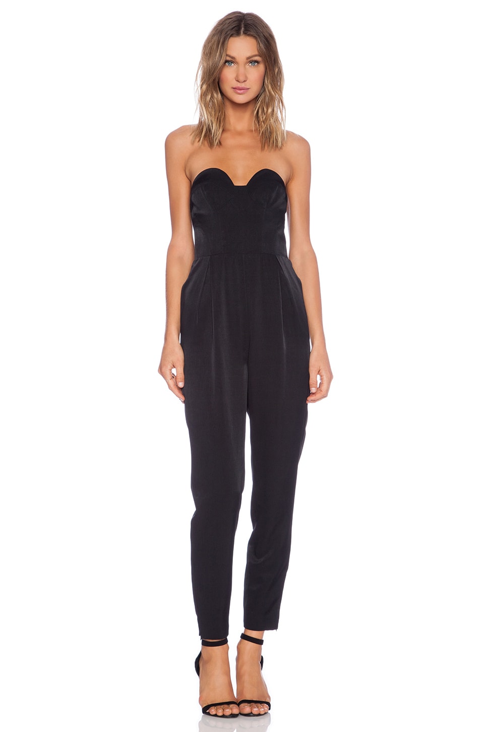 keepsake Hearts On Fire Pant Suit in Black | REVOLVE