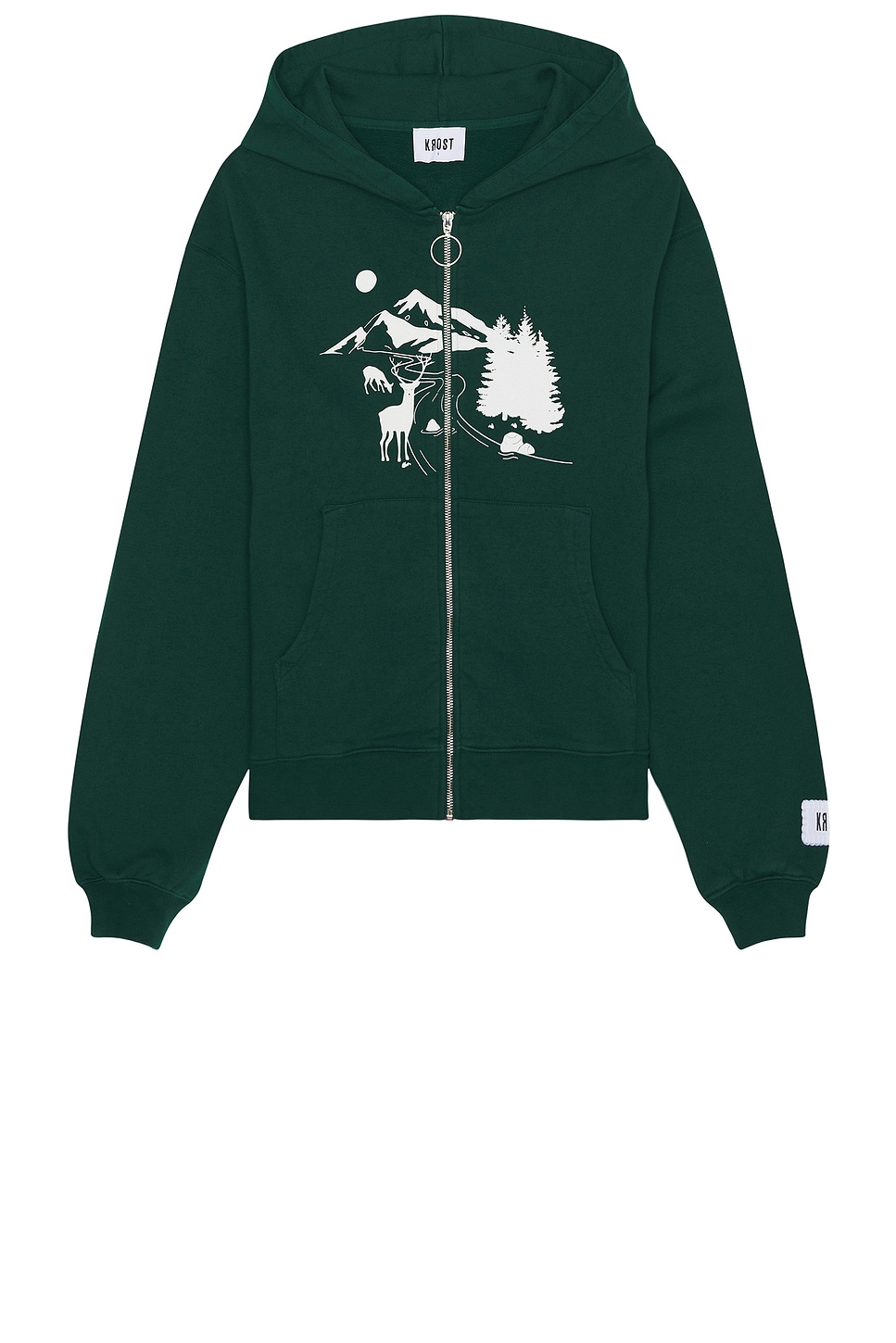 Woodland Zip Hoodie