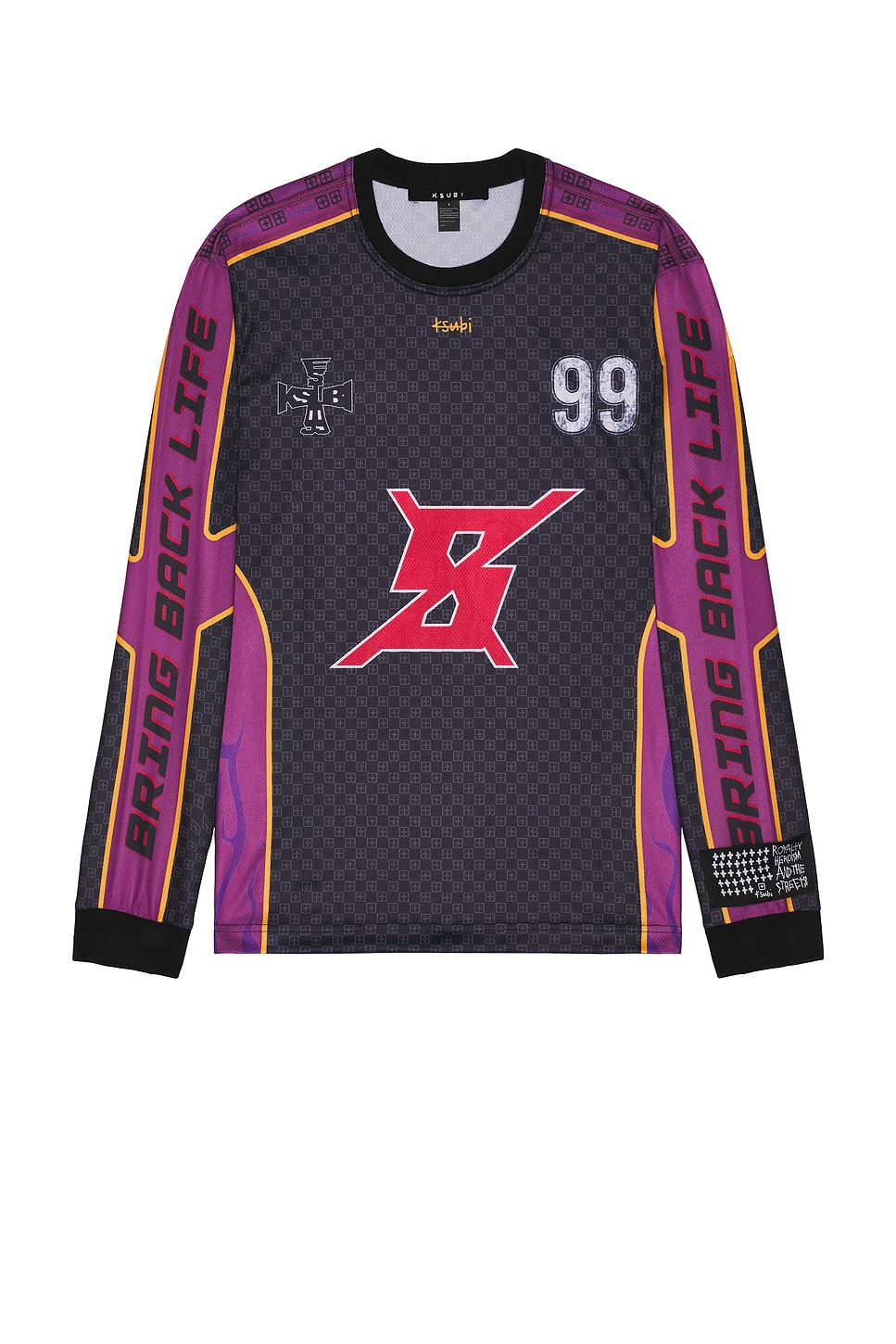 【豪発】KSUBI スビ 大人気!Stinger Ls Moto Jersey Multi Ksubi Stinger Long Sleeve Moto Jersey in Multi | REVOLVE