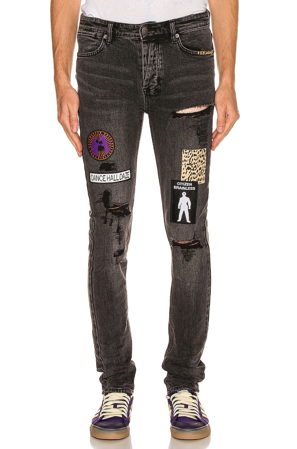 Ksubi Van Winkle Retox in Black