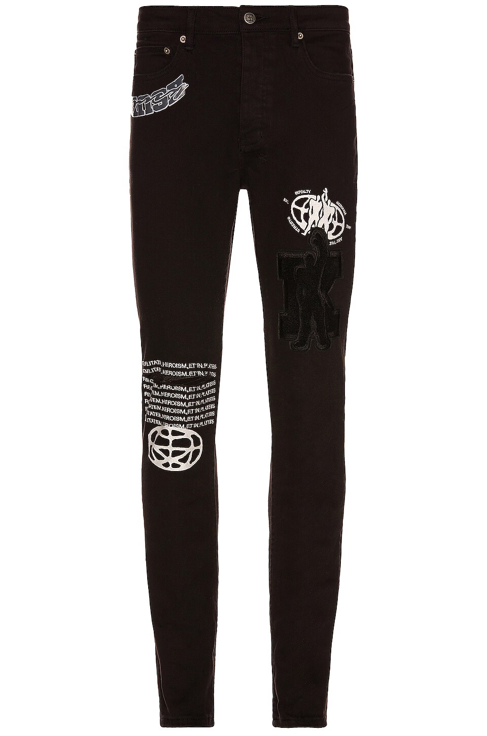 Ksubi Chitch K Patch Ace in Black