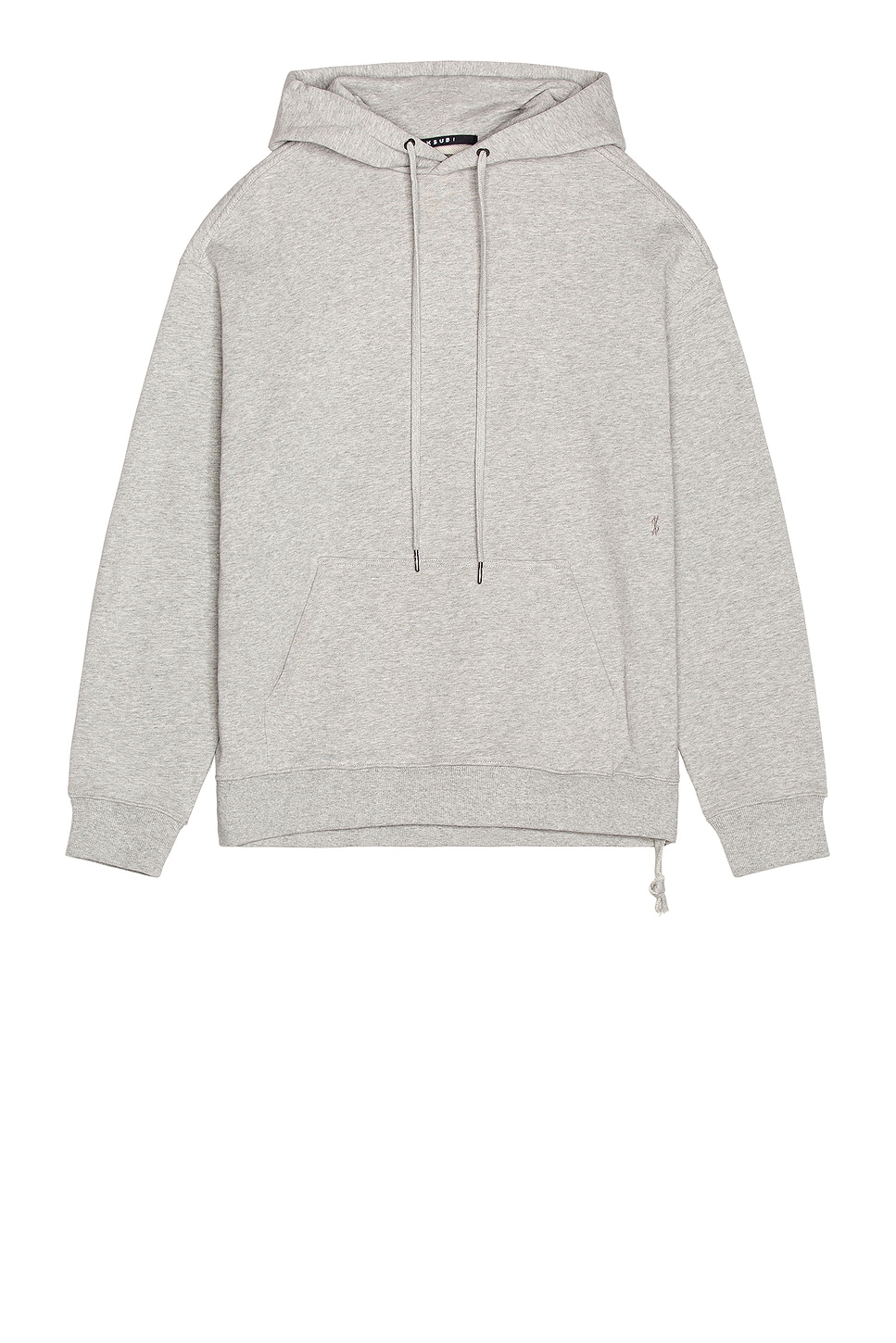Ksubi 4x4 Biggie Hoodie in Grey Marle