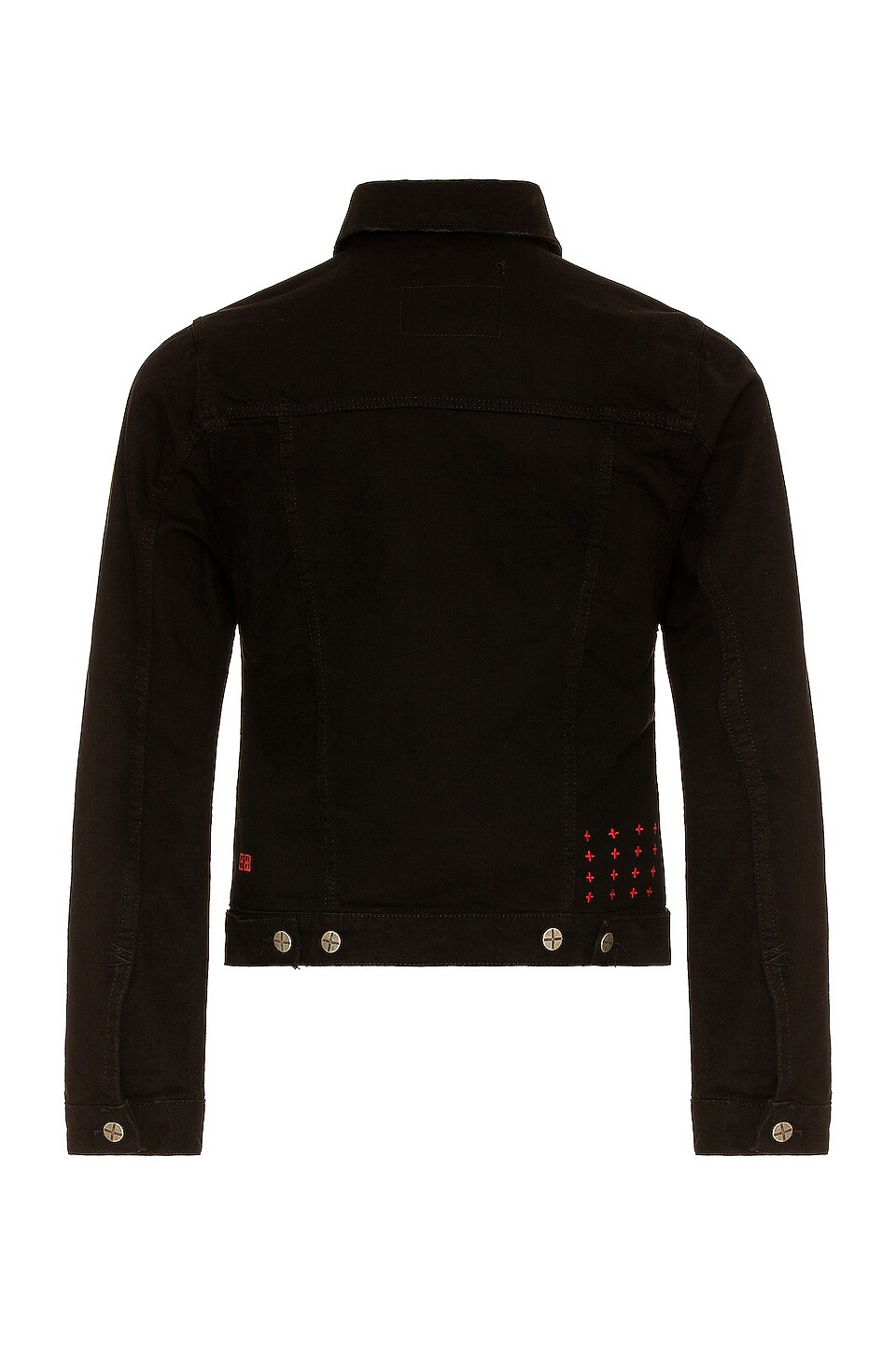 Ksubi Classic Jacket in Laid Black