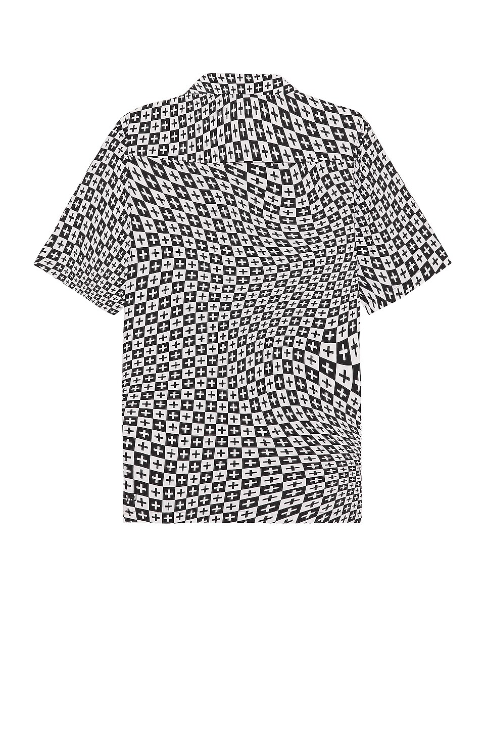 Ksubi Check Out Resort Short Sleeve Shirt in Multi