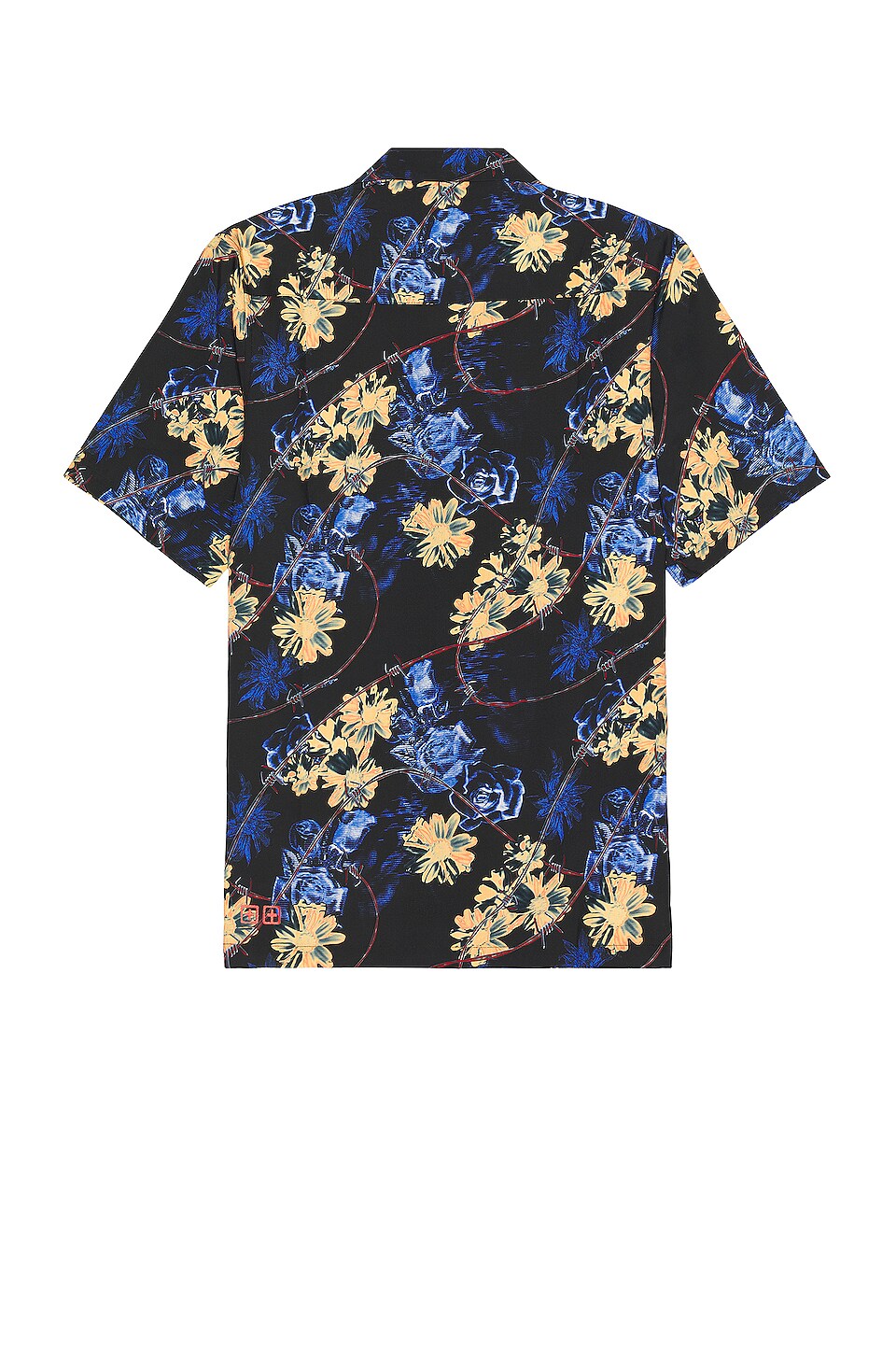 Ksubi Hyperflower Resort Shirt in Black