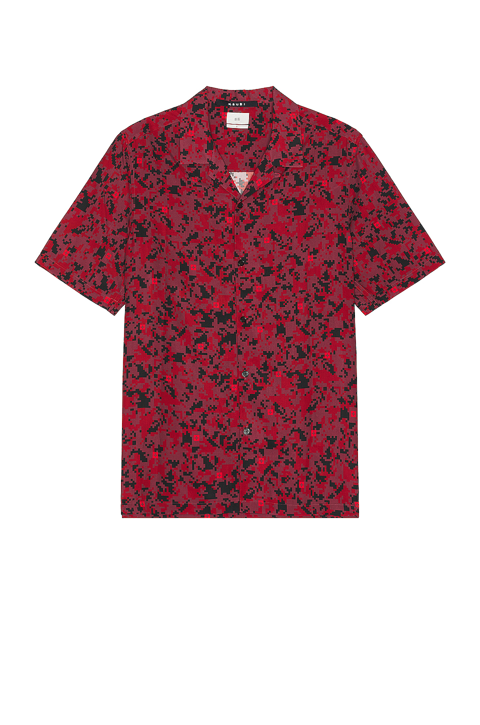 Ksubi Digi Resort Shirt in Multi