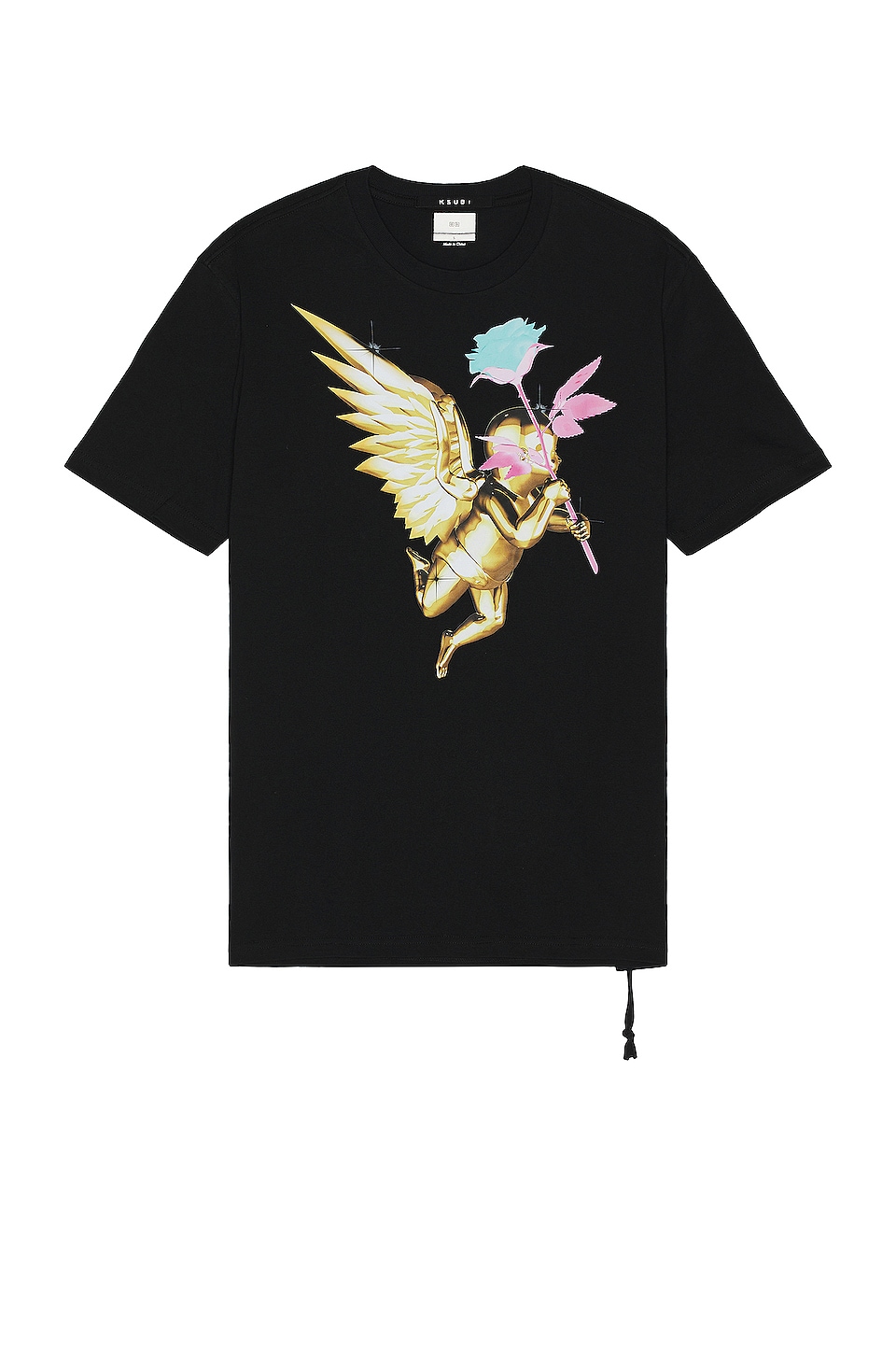 Ksubi Token Kash Tee in Jet Black
