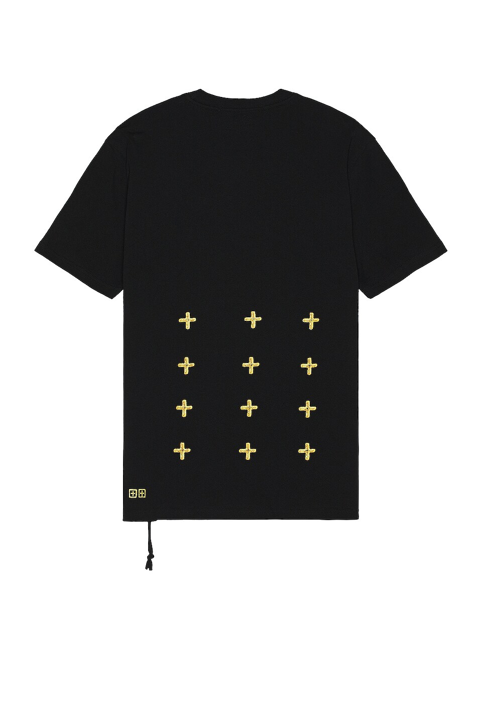 Ksubi Token Kash Tee in Jet Black