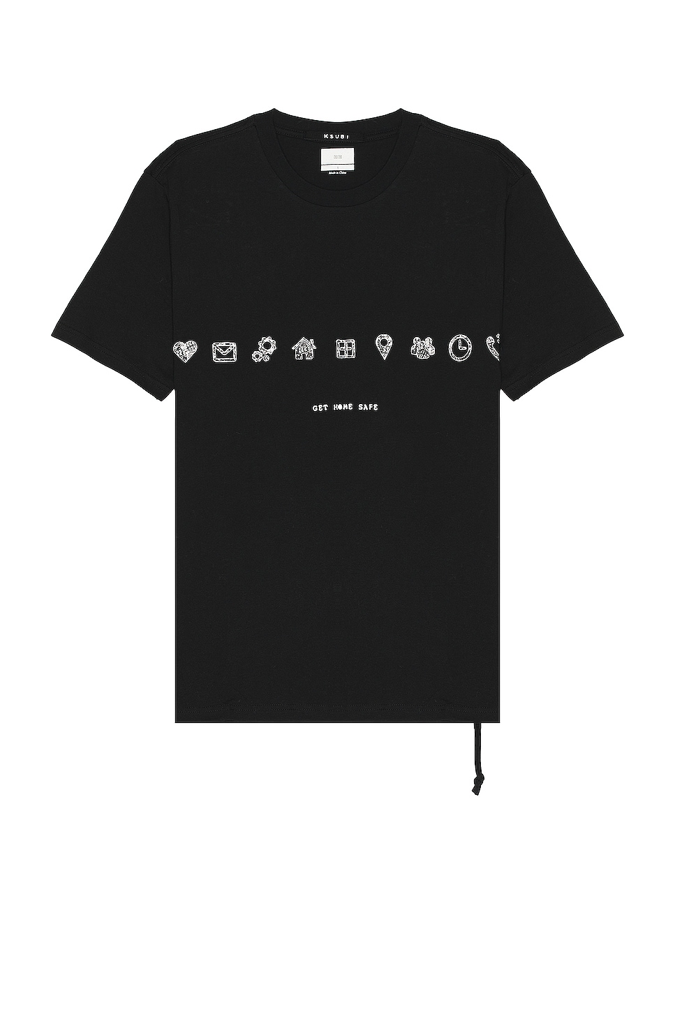 Ksubi Ikonik Kash Tee en Black