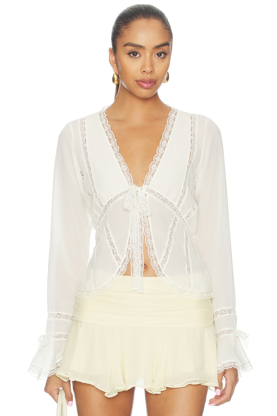 Lana Blouse Top - thumbnail 2