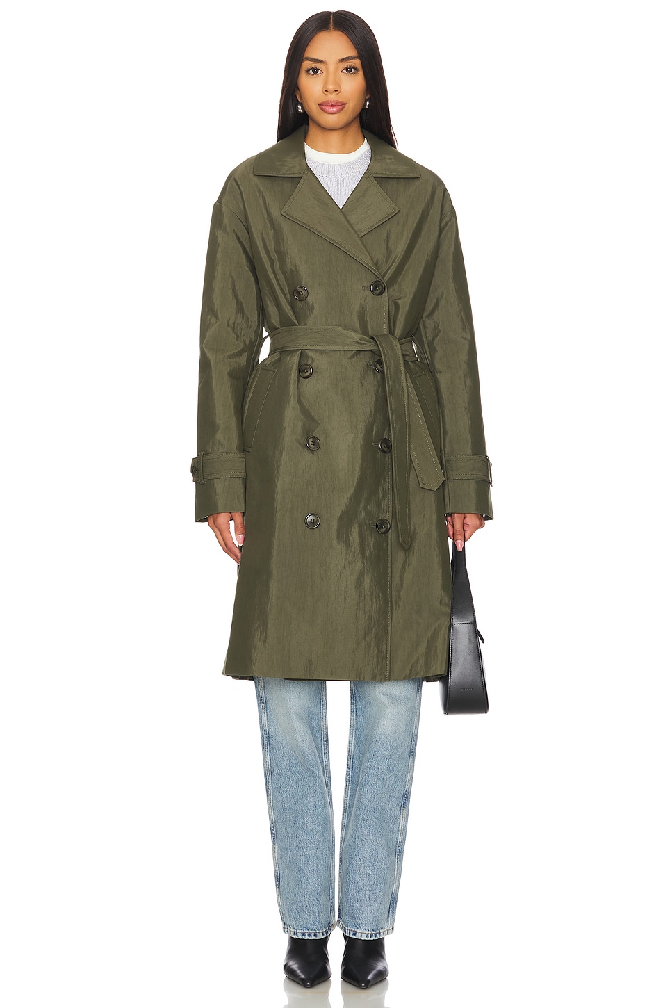 Kule The Rox Coat in Olive | REVOLVE