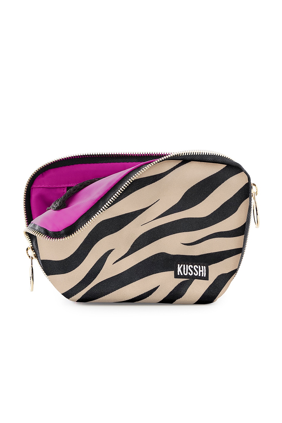 Kusshi MALETA DE MAQUIAGEM EVERYDAY BAG in Zebra Fuchsia REVOLVE
