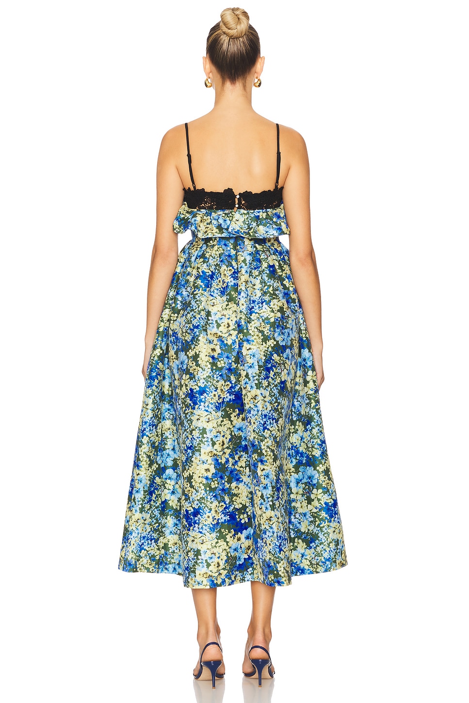 Kika Vargas Theresa Dress in Green - Size 4