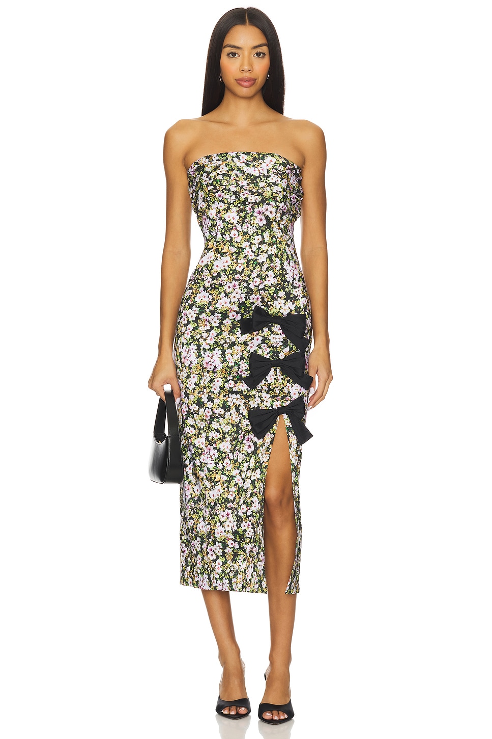 knee length dresses for ladies SYGNE DRESS – Kika Vargas main image 0