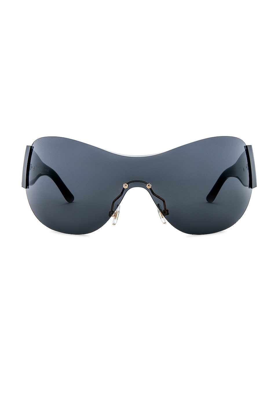 Karen Wazen Ski Sunglasses in Black