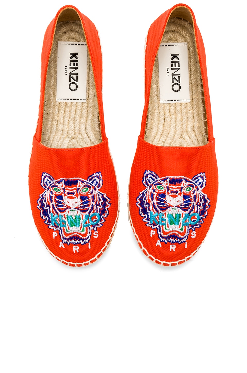 Kenzo Classic Tiger Espadrille in Red 