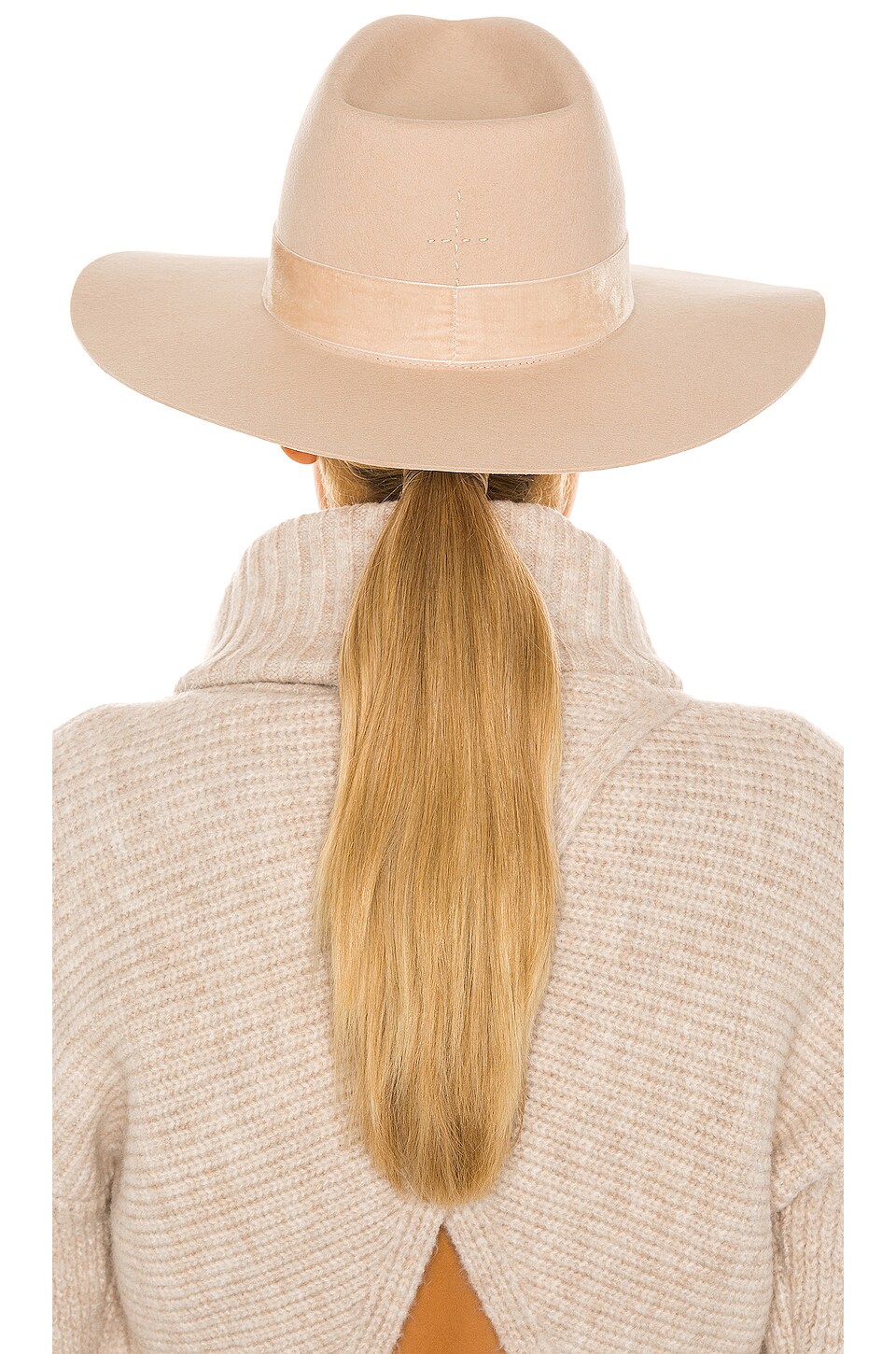Lack Of Color Anthropologie Benson Creme/Neutral Tri Hat small Lack Of Color Anthropologie Benson Creme/Neutral Tri Hat small main image 3