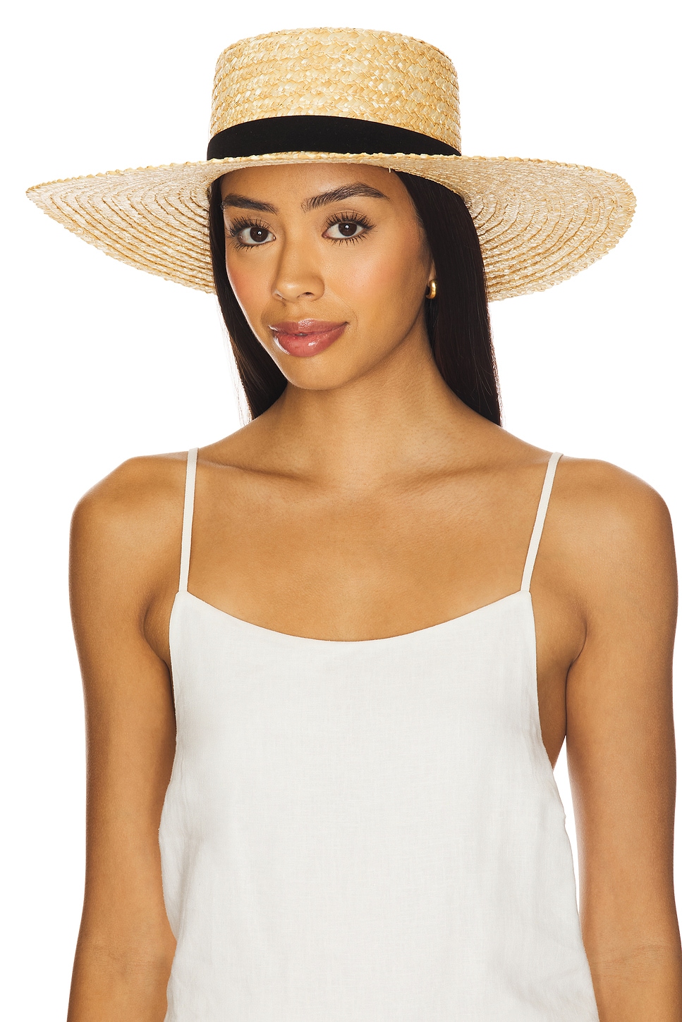 ★追跡&関税込【Lack of Color】Mira Wide Boater Maple Mira Wide Boater - Straw Boater Hat in Natural | Lack of