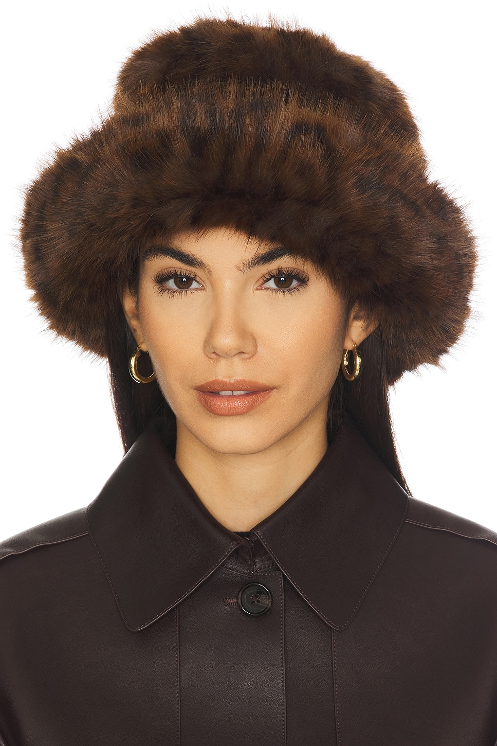 Lack of Color Snuggle Bucket Hat in Leopard | REVOLVE