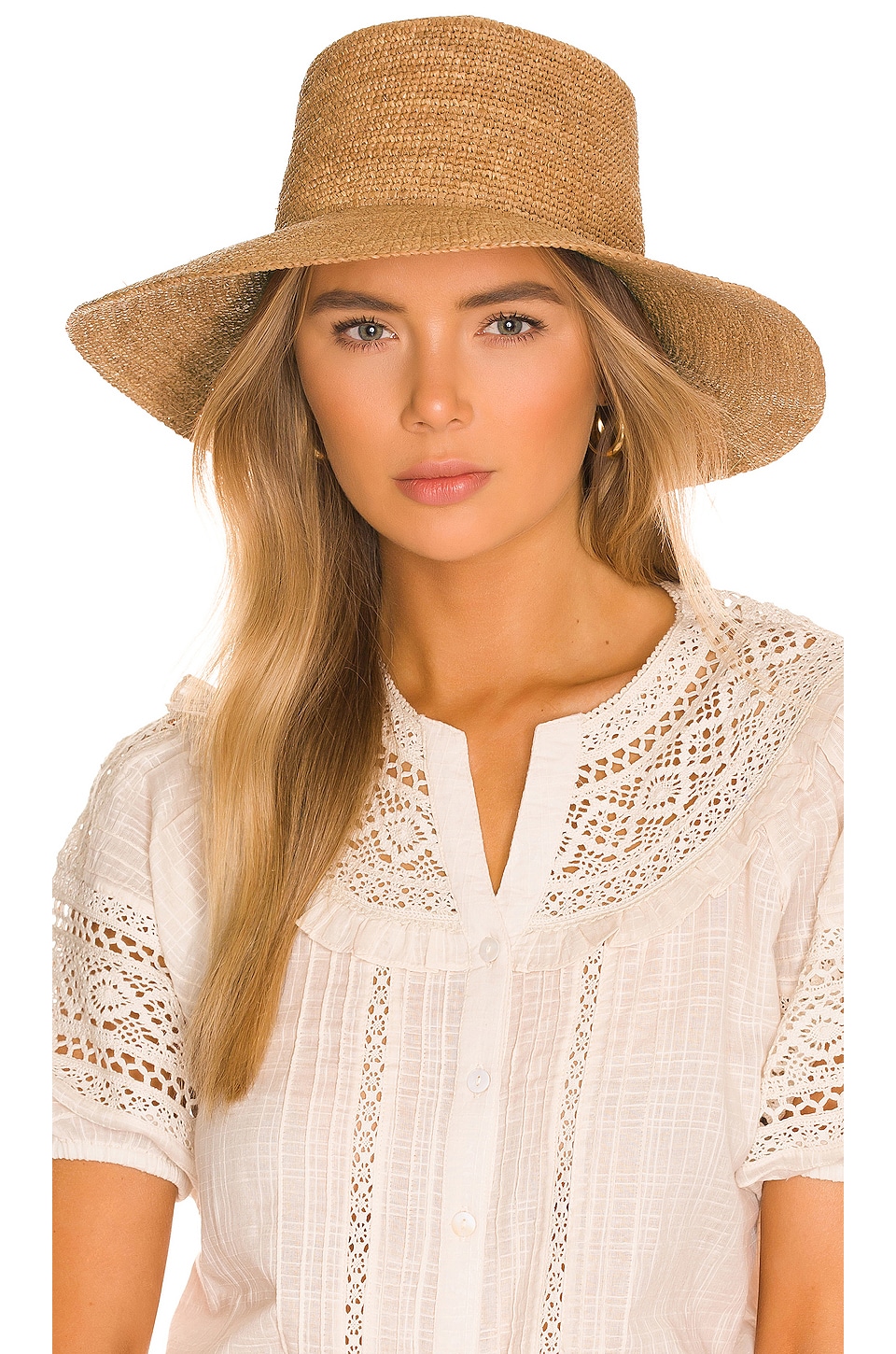 Lack of Color The Inca Bucket Wide Hat in Tan | REVOLVE