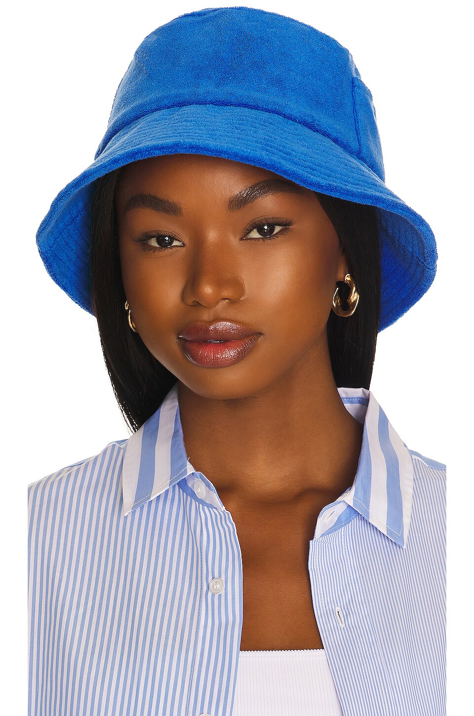 Lack of Color Wave Bucket Hat in Cobalt | REVOLVE