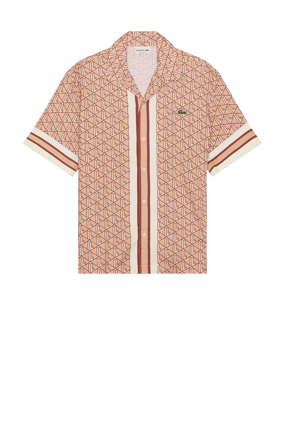 Lacoste モノクラムフリスフティ SH2855 80P Men's Monogram Fleece Hoodie - Sweaters & Sweatshirts - New