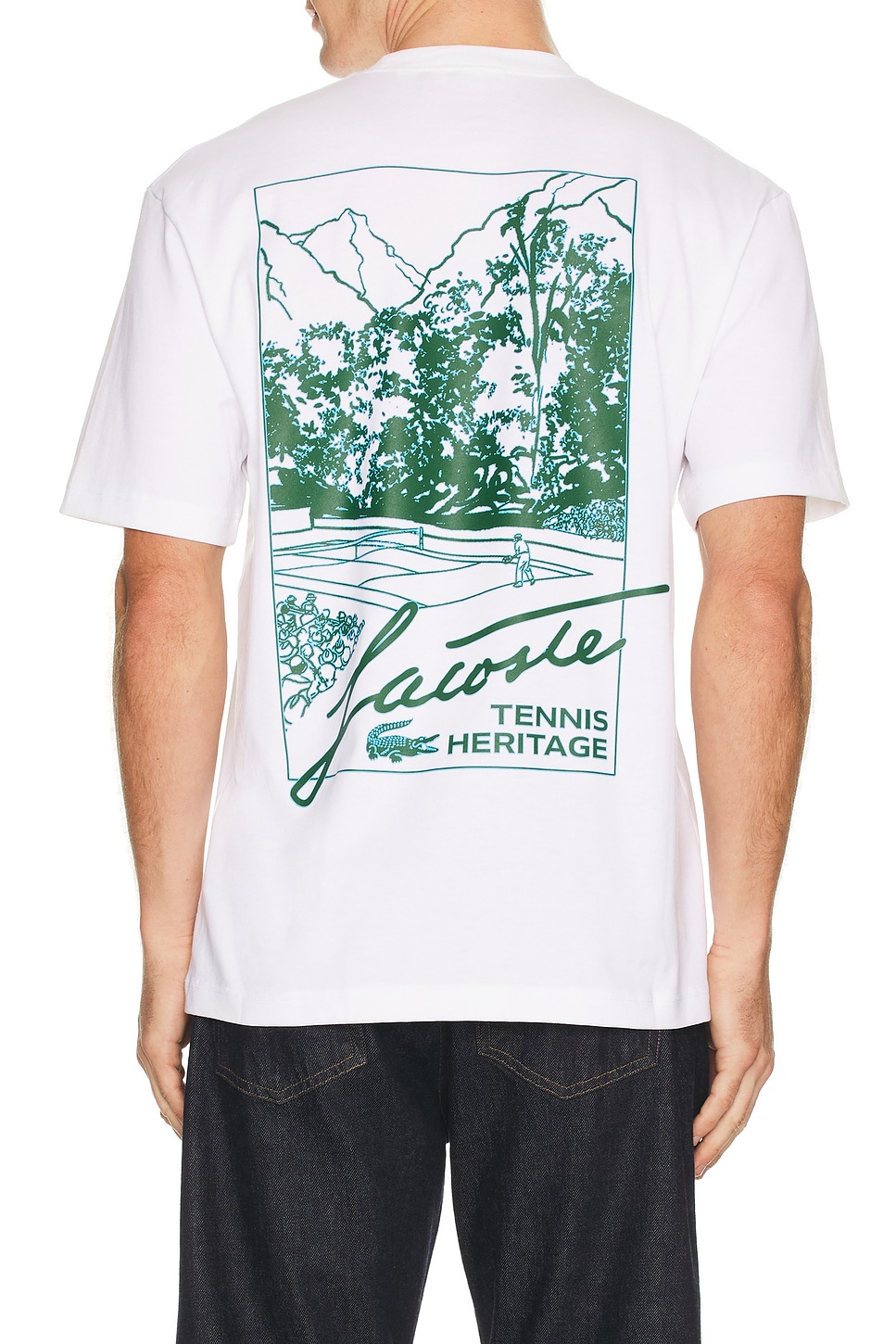 Lacoste CLASSIC FIT Tシャツ - White | REVOLVE