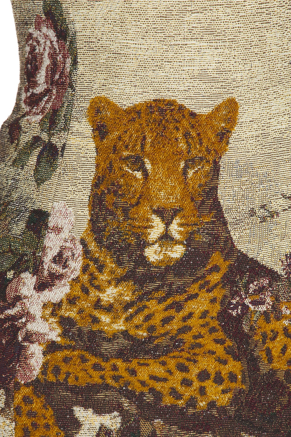 L'AGENCE Tapestry Mini Dress In Multi Leopard, photo 3 of 4