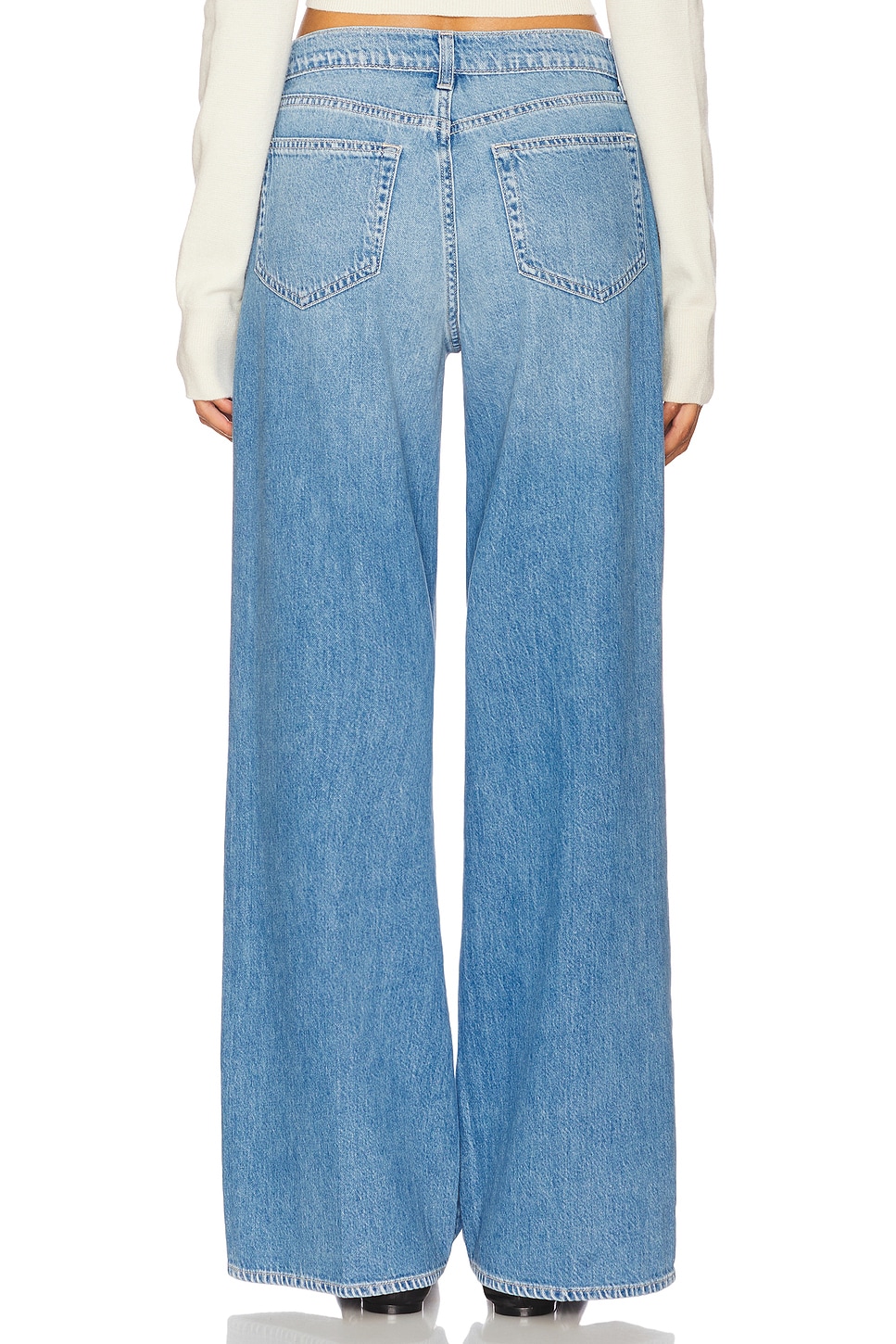 L'AGENCE Alicent High Rise Sneaker Wide Leg thumbnail