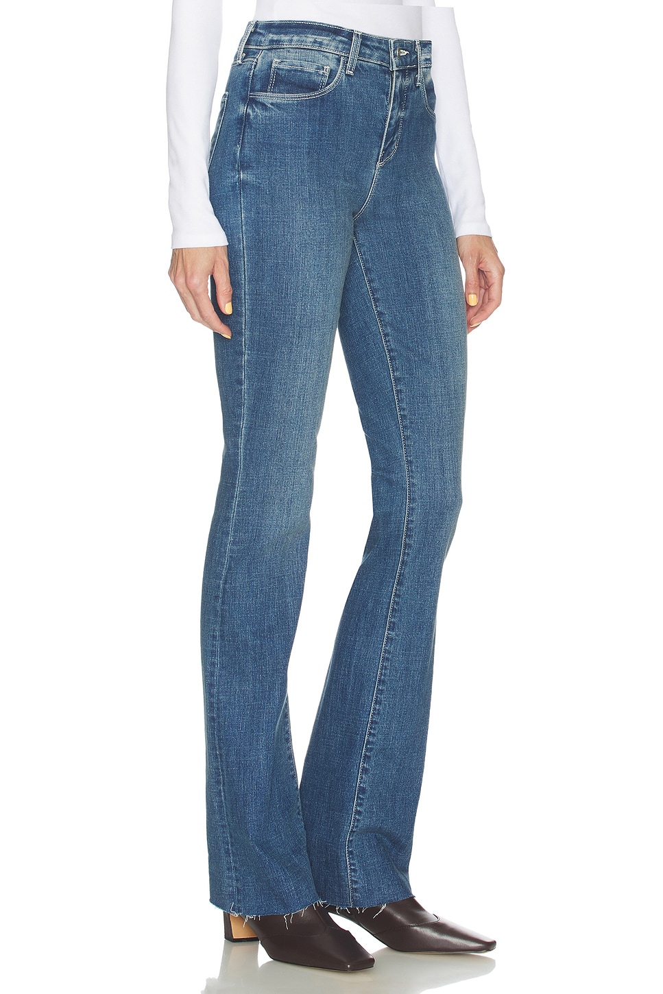 L'AGENCE Ruth High Rise Straight Jean