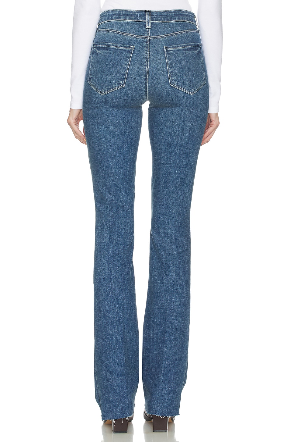 L'AGENCE Ruth High Rise Straight Jean