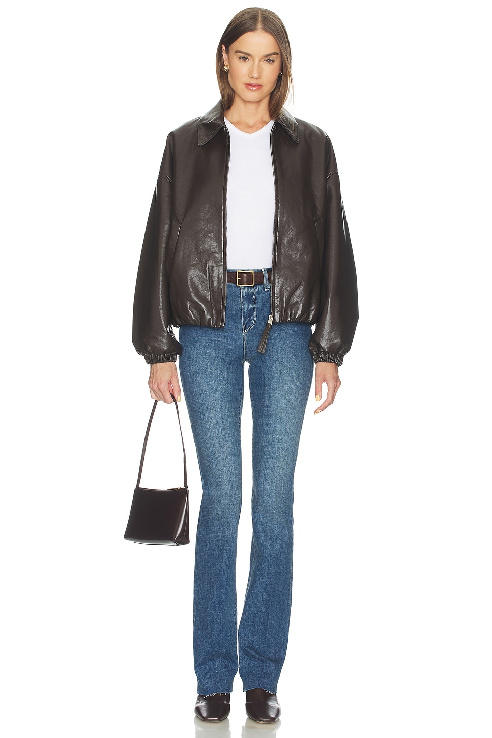 L'AGENCE Ruth High Rise Straight Jean