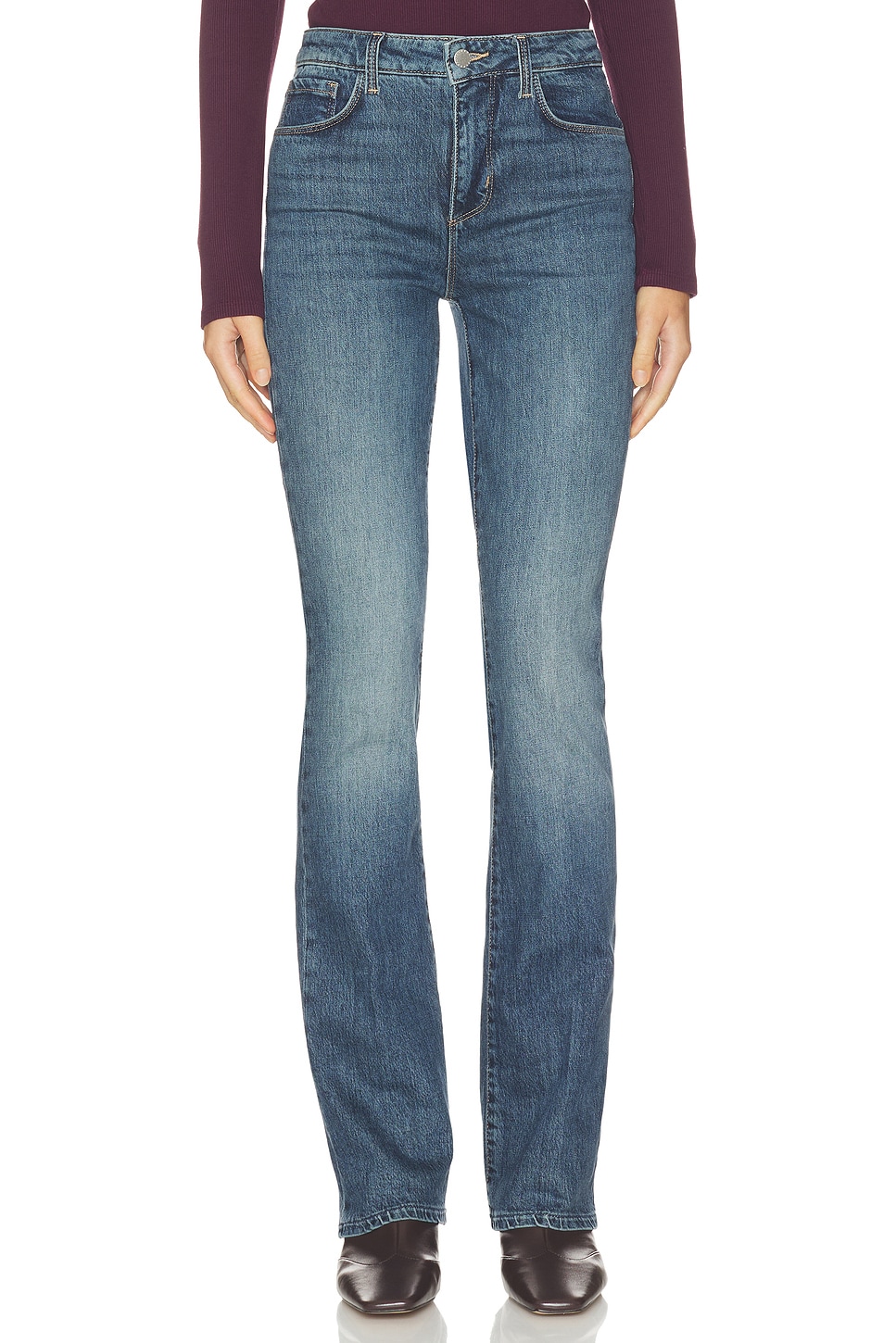 L'AGENCE Selma High Rise Sleek Baby Boot Jean