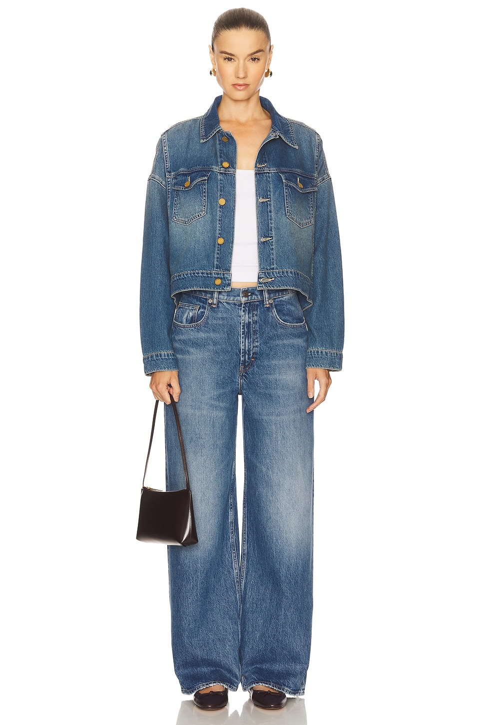 Vianney Hi-lo Crop Jacket