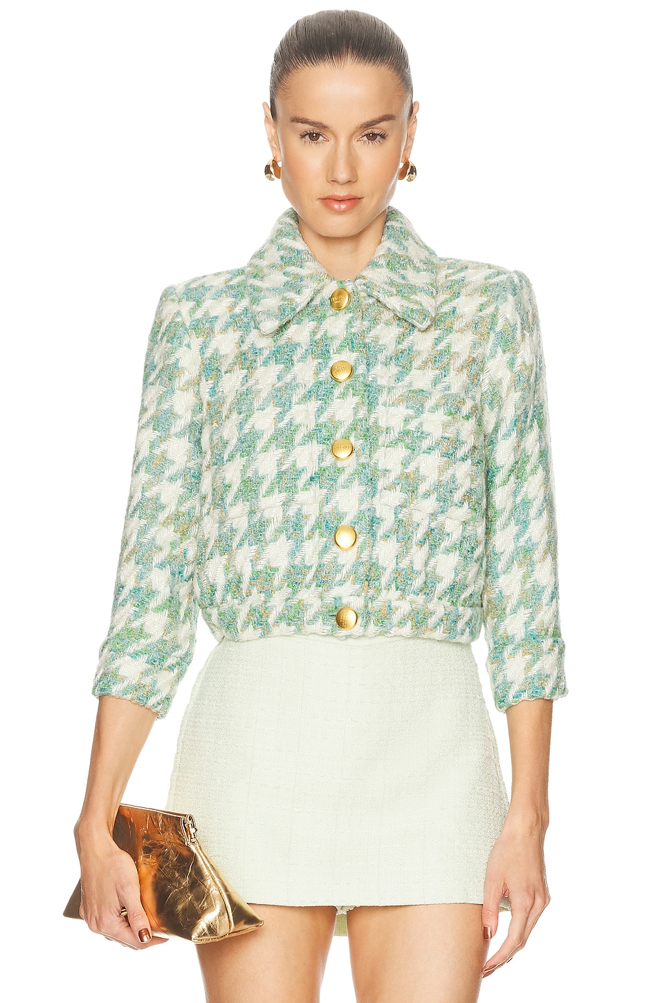 Jia Crop 3/4 Sleeve Jacket - thumbnail 2