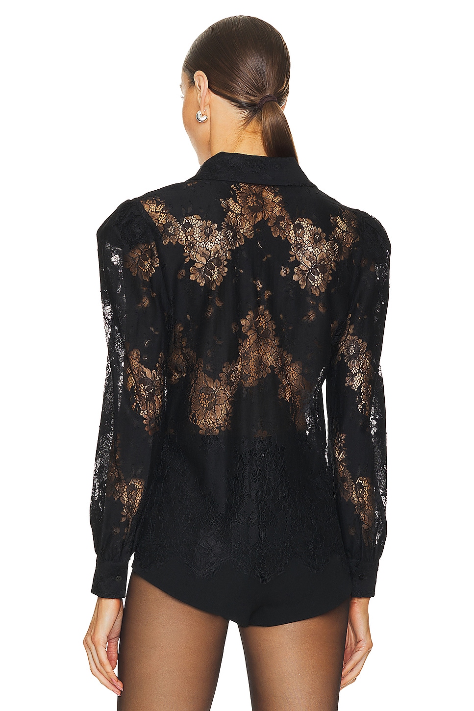 L'AGENCE Jenica Lace Blouse thumbnail
