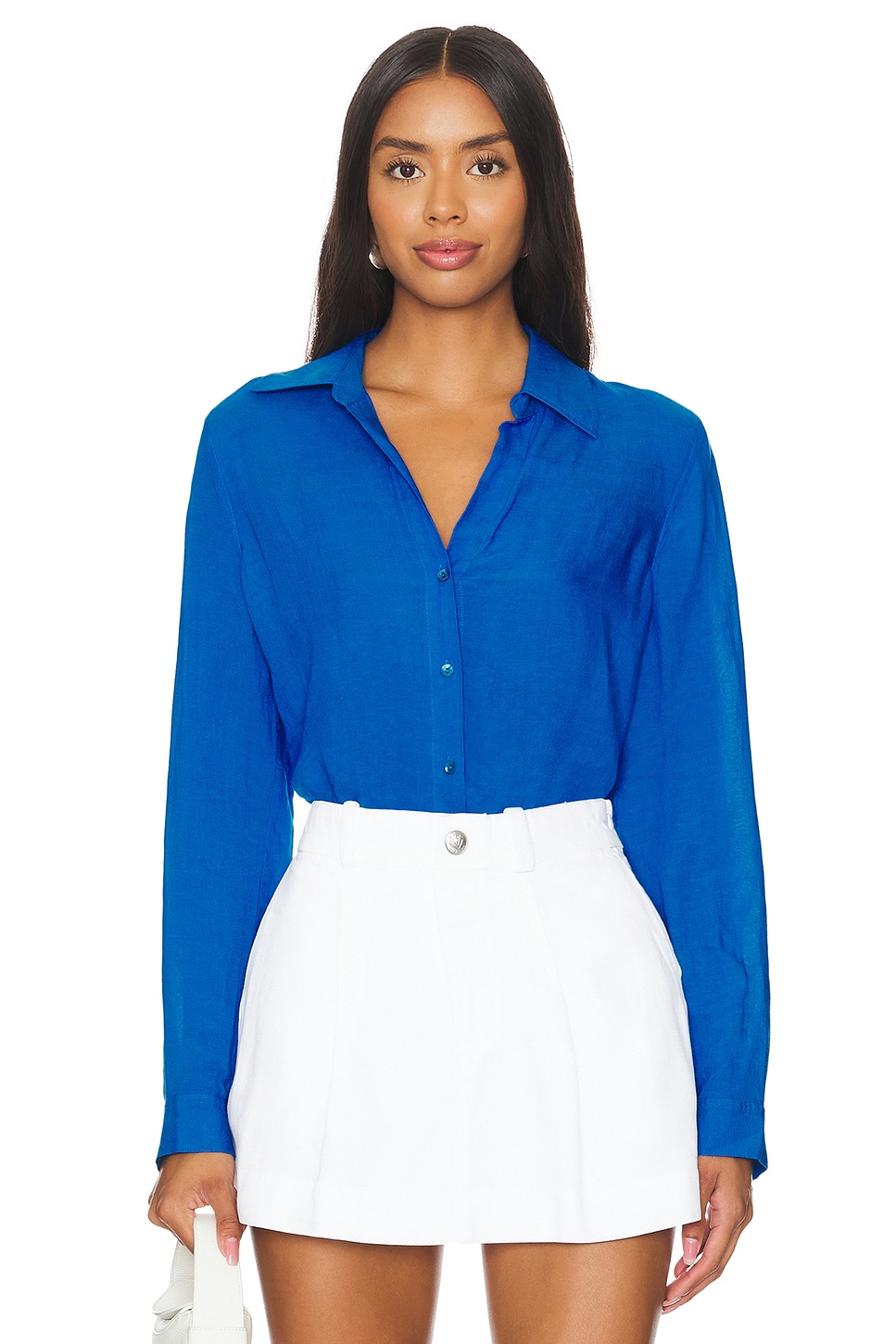 L'AGENCE Nina Longsleeve Blouse