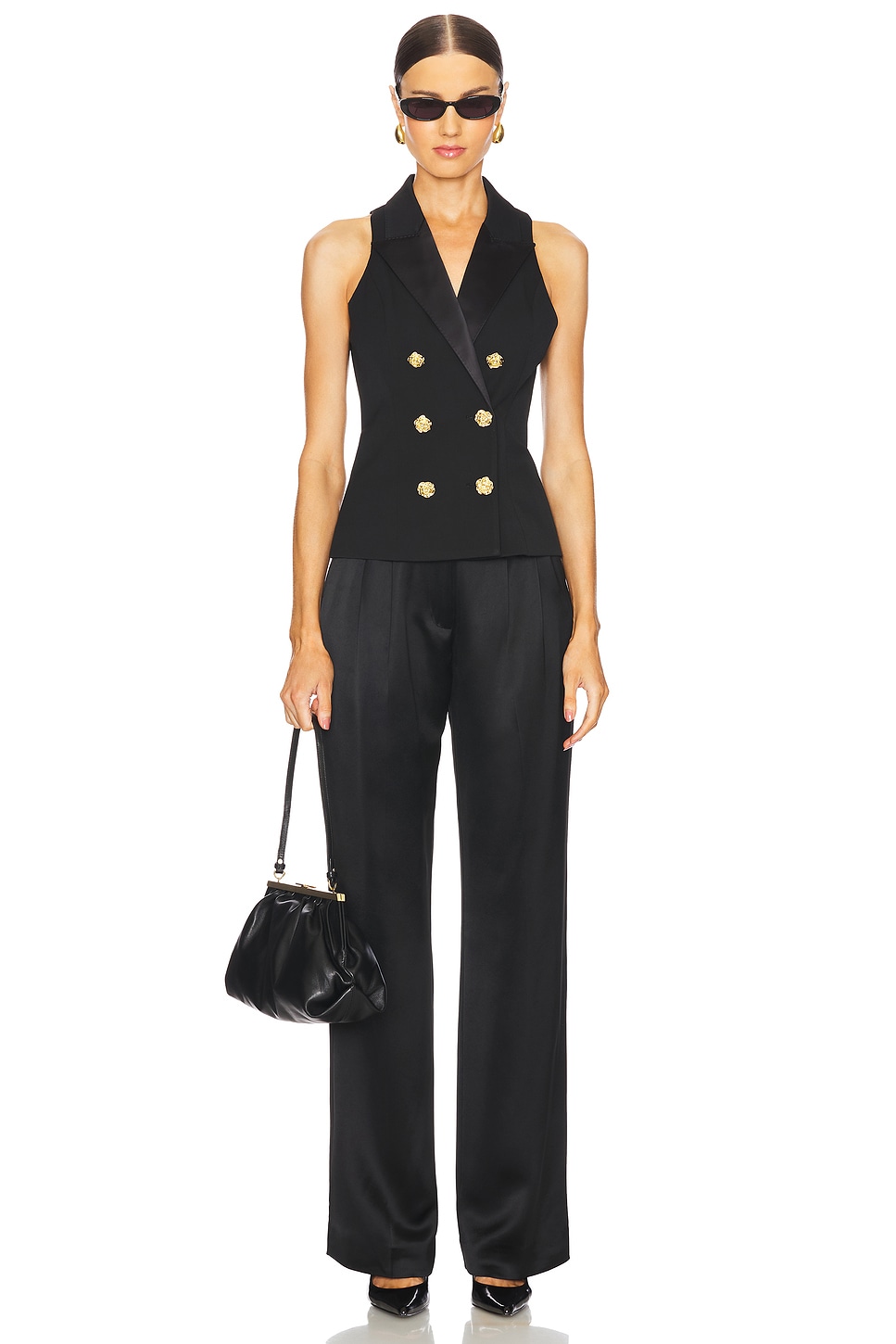 L'AGENCE Vesper Tux Vest thumbnail