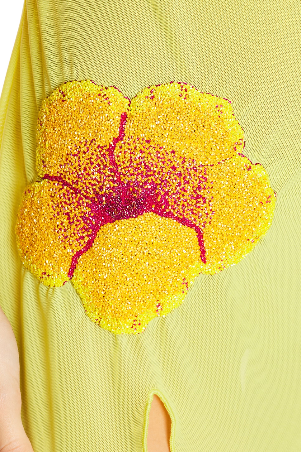 house on the hill Dress(yellow ) 80サイズ Yellow Ruched Tiered Blossom Midi Dress