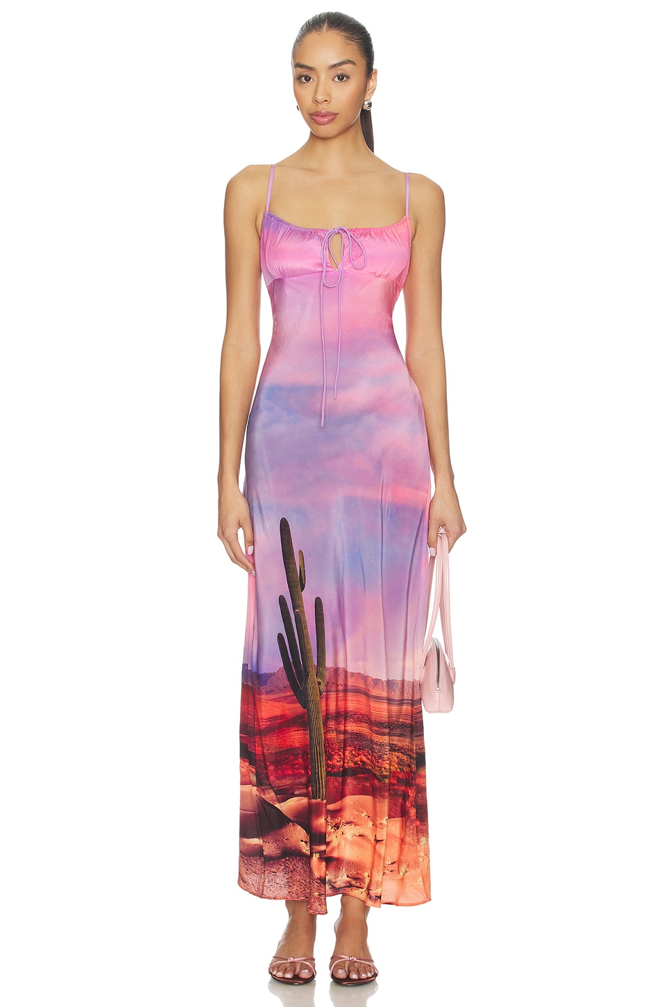 x REVOLVE Timeless Palm Spring Dress With Head Scarf - thumbnail 3