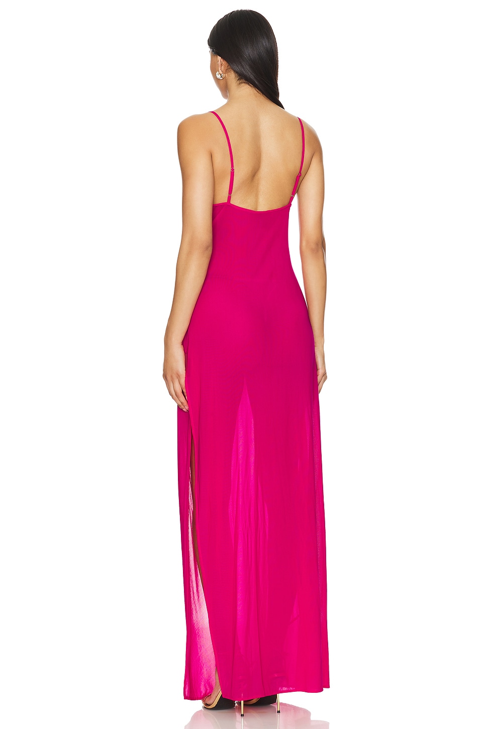 revolve flowy maxi dress Yexpine Casual V Neck Flowy Maxi Dresses main image 1